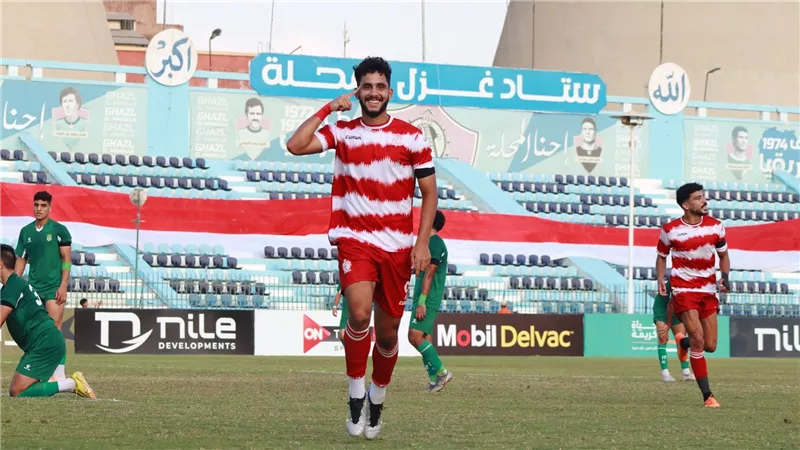 حسام أشرف يقود هجوم بلدية المحلة أمام فاركو في الدوري المصري