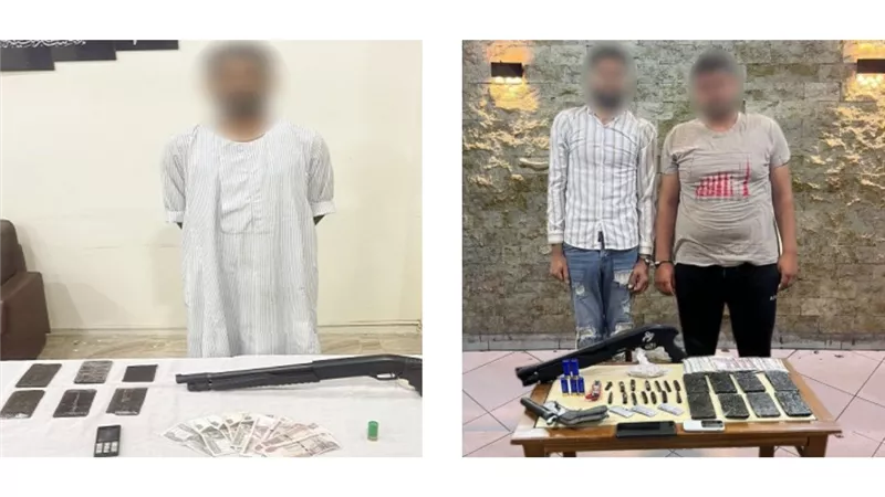 بالتعاون مع مديريتي الأقصر والشرقية.. ضبط عناصر إجرامية بتهمة الإتجار في المواد المخدرة 