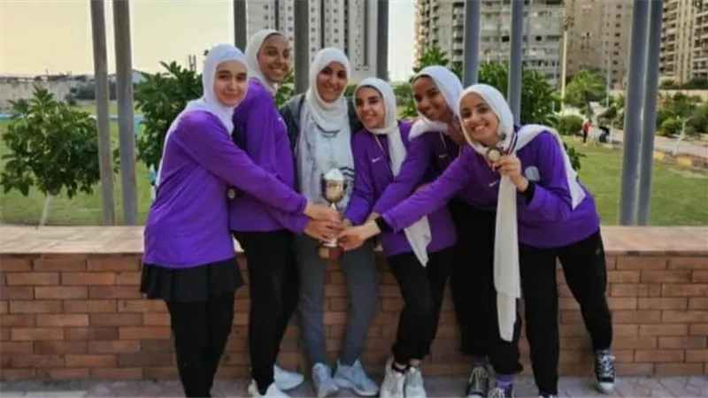 طالبات الأزهر بالسويس تحصد المركز الثالث في تنس الطاولة جمهورية