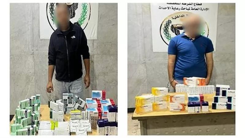 بالمخالفة للقانون.. ضبط شخصين بتهمة الترويج وبيع العقاقير الطبية المخدرة 