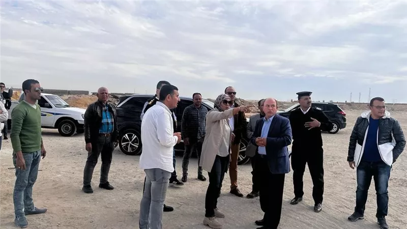  جهاز مدينة السويس يشن حملة لإزالة التعديات على أراضي الدولة