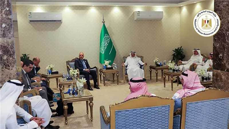 الدكتور سويلم يلتقى وكيل وزارة المياه السعودية 
