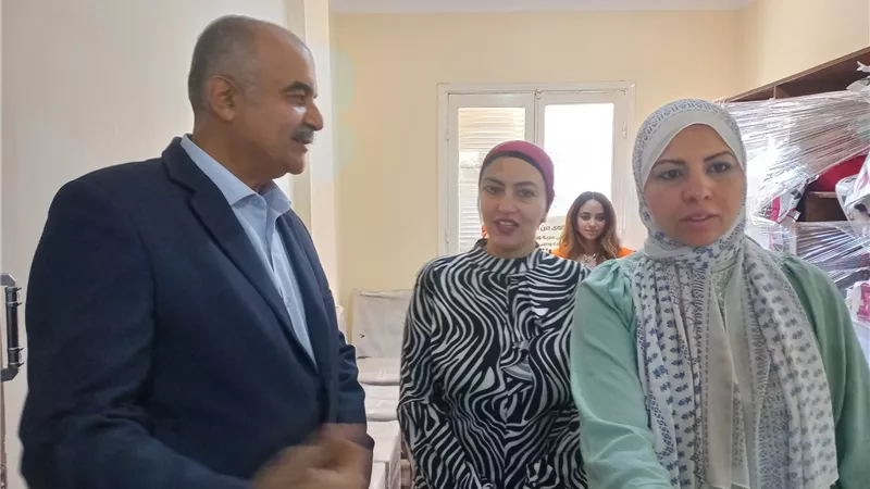 نائب محافظ الجيزة تشهد فعاليات القافلة التنموية الشاملة بحي الدقي