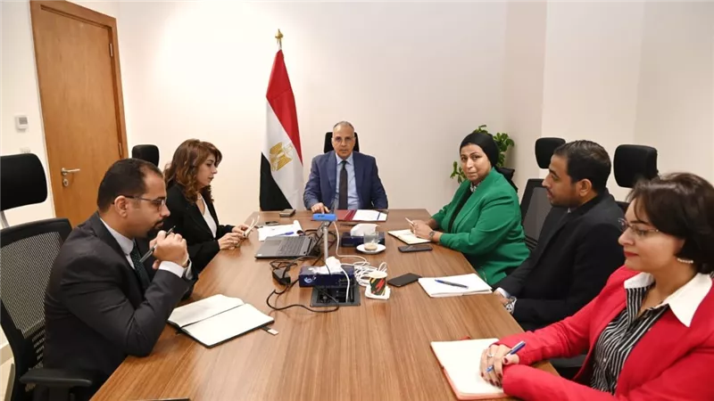 الدكتور سويلم يستعرض الخطة البحثية للمركز القومى لبحوث المياه والرؤية المستقبلية للمركز