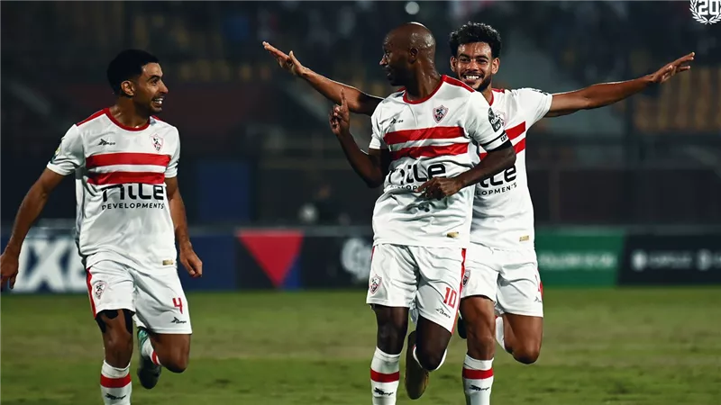 زيزو جول شيكا بوم.. الزمالك ينهي الشوط الأول بثنائية أمام سوار الغيني