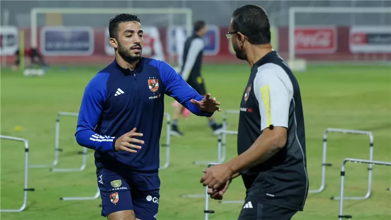 قبل مباراة شباب بلوزداد.. محمد عبد المنعم يواصل تنفيذ برنامجه التأهيلي