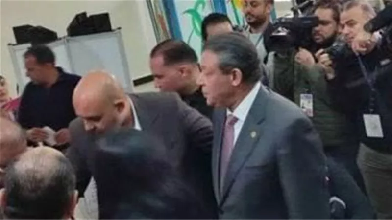 حازم عمر المرشح الرئاسي يتفقد لجان الانتخابات الرئاسية بالدقهلية