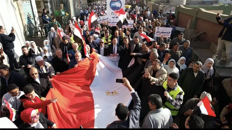 الانتخابات الرئاسية 2024 بالغربية.. ثورة في حب السيسي (صور)