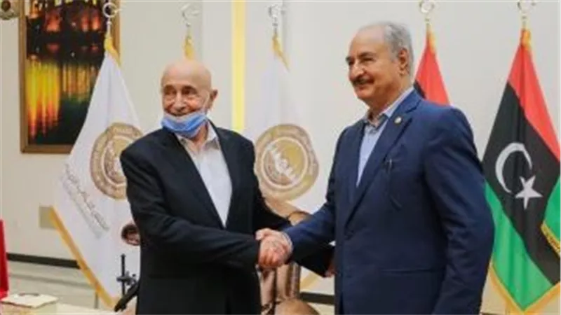 المنفى وصالح وحفتر يرحبون فى بيان مشترك بالمشاركة فى اجتماعات الأمم المتحدة بدون إقصاء