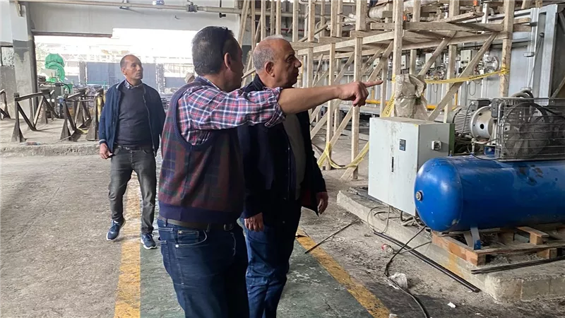 وزير قطاع الأعمال العام يتفقد مصانع شركة اليايات ومهمات وسائل النقل ويتابع خطة التطوير وزيادة الإنتاج  