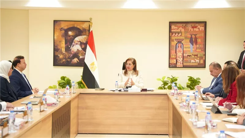 وزيرة التخطيط والتنمية الاقتصادية تتابع مسودة تقرير منظمة OECD الاقتصادي لمصر