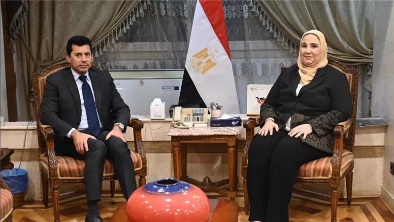 وزيرا التضامن الاجتماعي والشباب يناقشان استعدادات تنظيم النسخة الخامسة لاحتفالية 