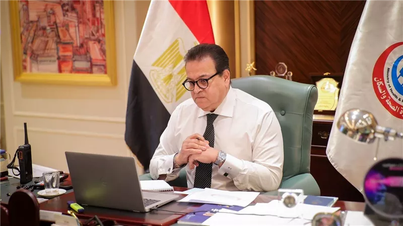 وزير الصحة يعقد اجتماعا مع  نظيره التركي لبحث تعزيز سبل التعاون المشترك بين البلدين