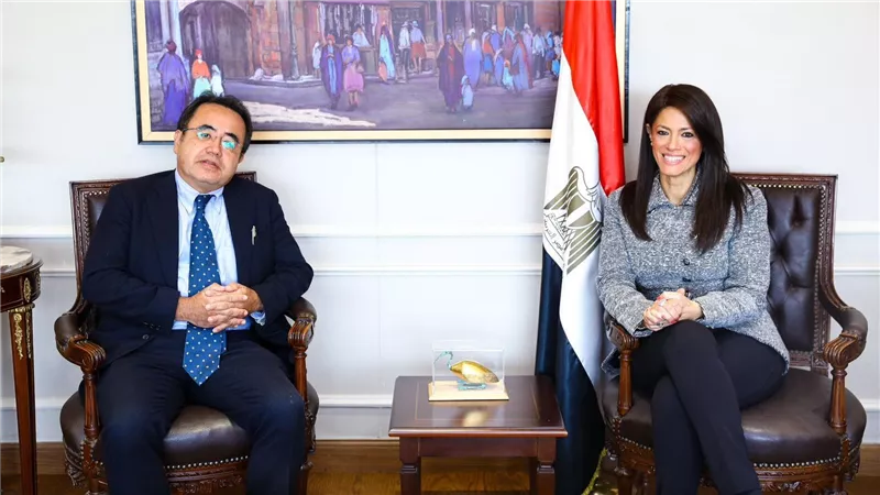  المشاط تلتقي المدير الجديد لهيئة التعاون الدولي اليابانية «جايكا» بمنطقة الشرق الأوسط وأوروبا