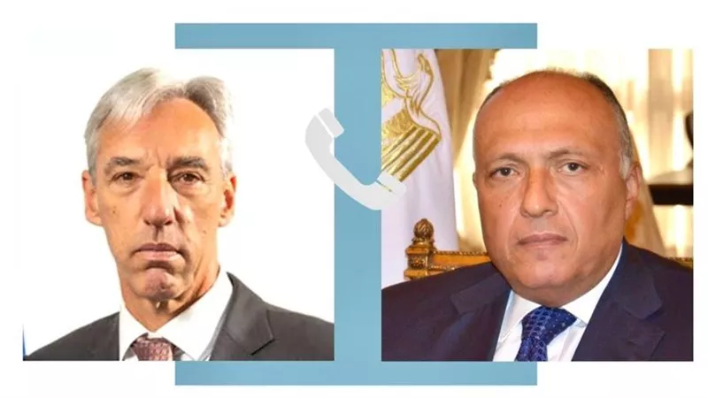 وزير الخارجية سامح شكري يتلقى اتصالاً من وزير خارجية البرتغال