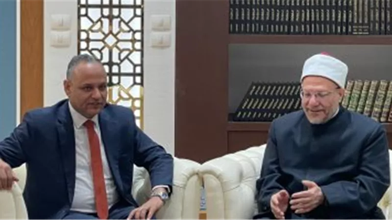 مفتي الجمهورية يبحث مع رئيس أكاديمية البحث العلمي لإنتاج حلقات كرتونية