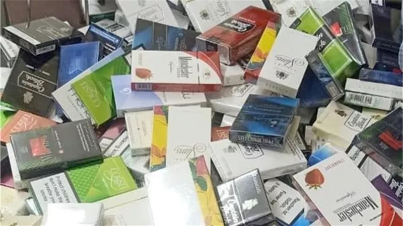 مجهولة المصدر ومهربة جمركياً.. ضبط مالك سوبر ماركت وبحوزته كميات من السجائر