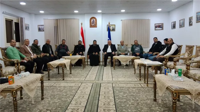 أسقف السويس يهنيء شعب الكنيسة بالمحافظة بمناسبة عيد الميلاد المجيد