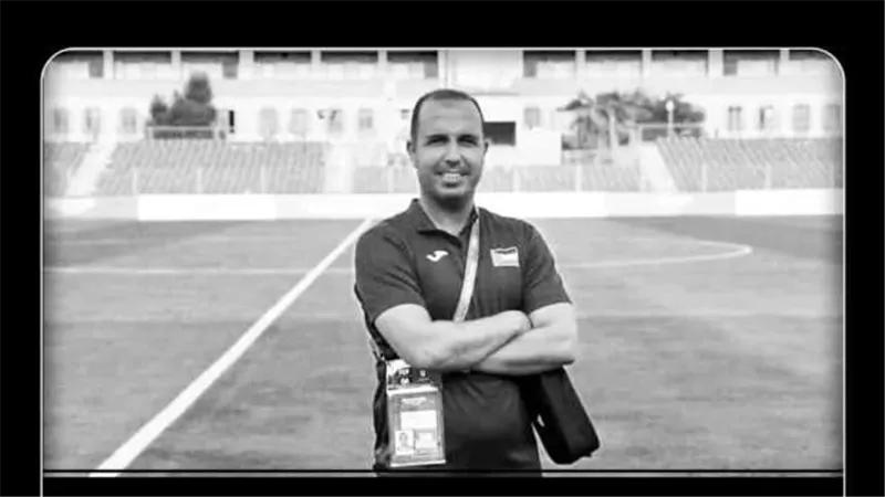إستشهاد المدرب العام للمنتخب الأوليمبي الفلسطيني في أحداث غزة
