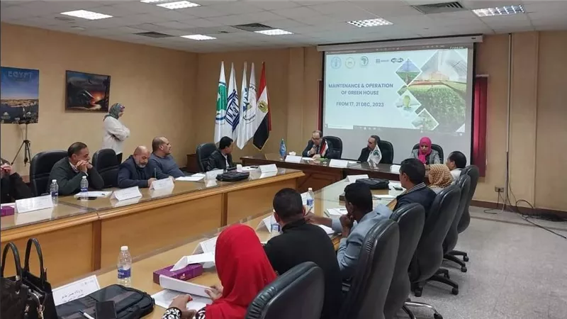  الدكتور سويلم يتابع موقف الأنشطة التدريبية بمركز التدريب الإقليمى للموارد المائية والرى