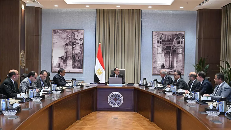 رئيس الوزراء يبحث مع مسئولي مجموعة 
