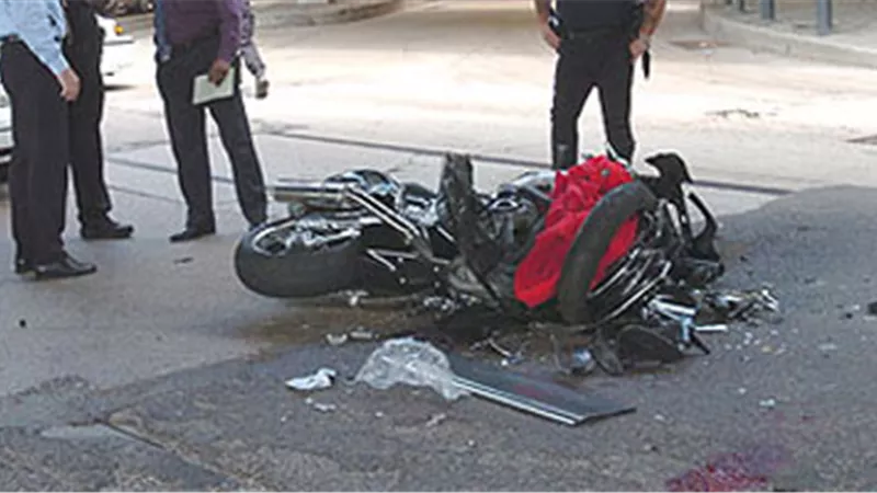 تفاصيل إصابة شخصين في انقلاب موتوسيكل في البدرشين