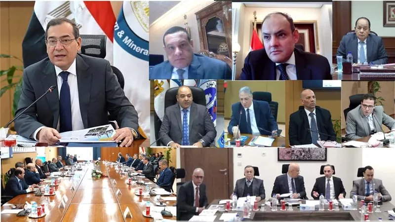 وزير البترول يعتمد الموازنات التخطيطية للعام المالي ٢٤/٢٥