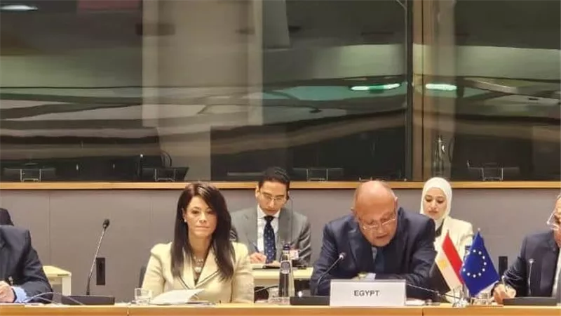المشاط تستعرض تقريرًا شاملًا عن العلاقات المصرية الأوروبية