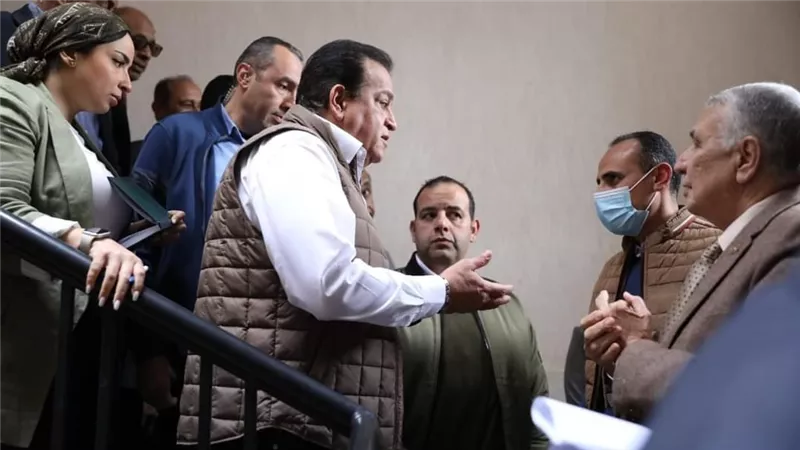وزير الصحة يتفقد مستشفى إيتاي البارود العام ويوجه باستحداث وحدة قسطرة قلبية
