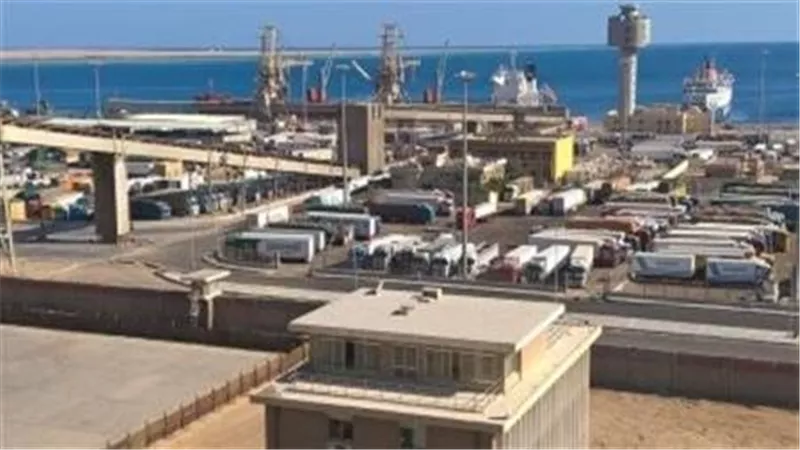 موانئ البحر الاحمر تحقق تداول 6 مليون و440 ألف طن بضائع عامة خلال عام 2023