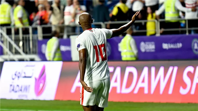 كأس تحدي دبي.. الزمالك يتقدم على أهلي جدة بهدف شيكابالا