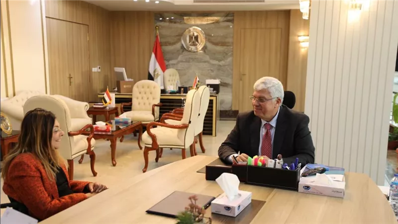 وزير التعليم العالي يناقش دعم التعاون مع المجلس القومي للأشخاص ذوى الإعاقة
