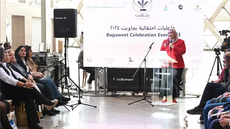 وزيرة التضامن الاجتماعي تشهد حفل إطلاق المرحلة الثانية لمشروع يدويات البحر الأحمر 