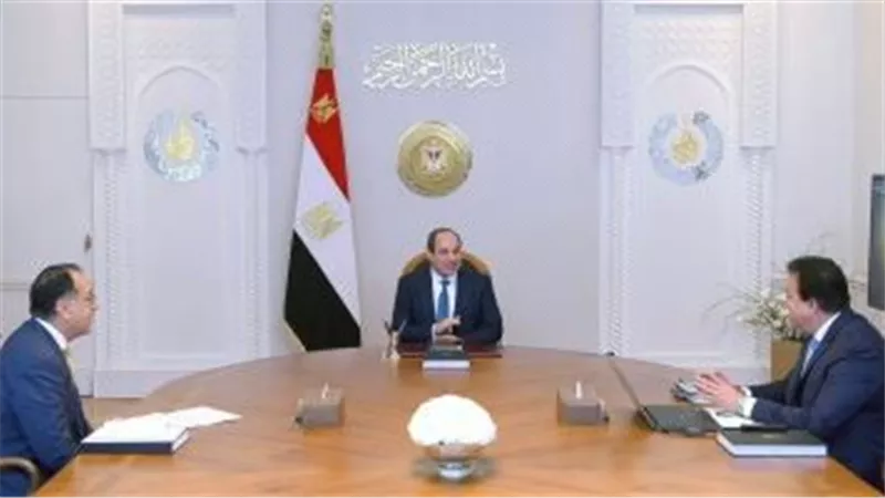 الرئيس السيسى يتابع الموقف التنفيذى للمشروعات القومية للصحة