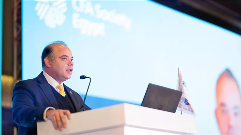 رئيس الرقابة المالية يلقى الكلمة الرئيسية خلال فعاليات المؤتمر السنوي للجمعية المصرية لخبراء الاستثمار CFA Society Egypt 