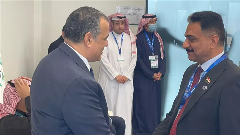 وزير الدولة للإنتاج الحربي يحضر افتتاح معرض الدفاع العالمي بالسعودية 