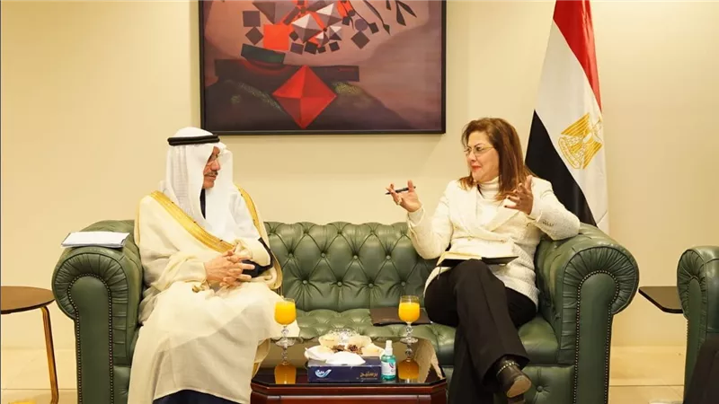 وزيرة التخطيط تلتقي رئيس البنك الإسلامي للتنمية لبحث سبل التعاون المشترك