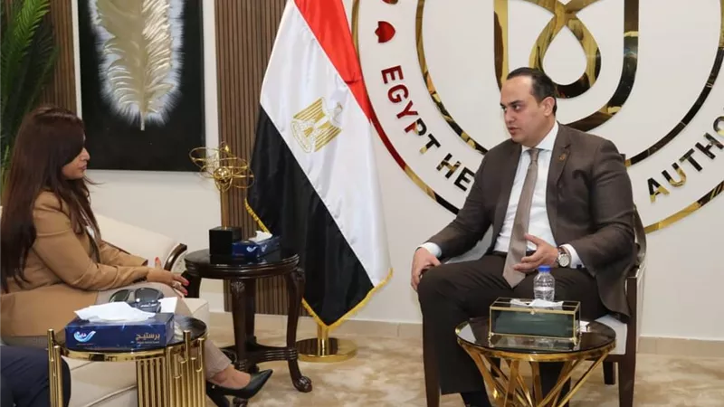 رئيس الرعاية الصحية يبحث مع رئيس شركة VGS التعاون في مجال السياحة العلاجية