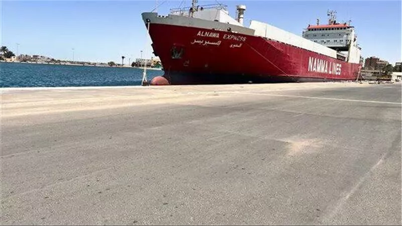 ميناء بورتوفيق البحري يستقبل 800 سيارة.. قادمة من السعودية