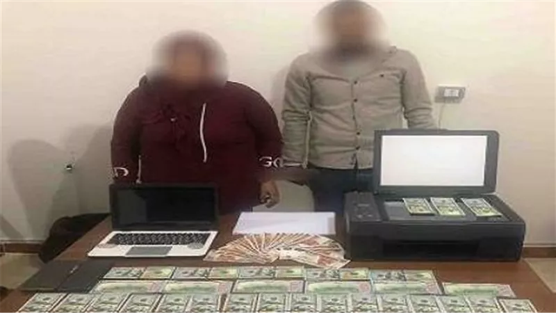 ضبط تشكيل عصابي تخصص في تزييف العملات المالية الأجنبية وترويجها