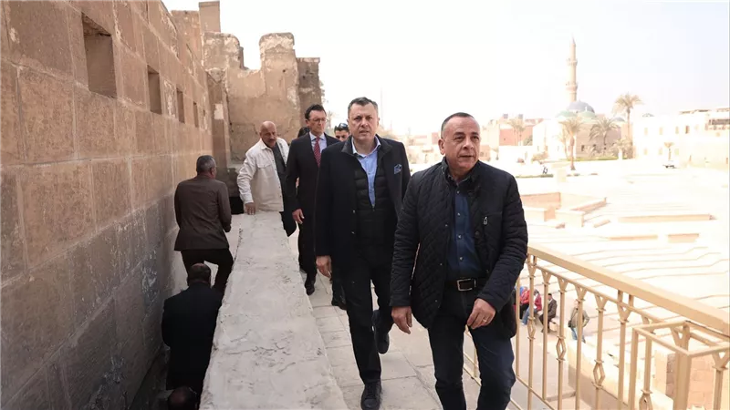 وزير السياحة والآثار يفتتح برج الرملة والحداد بقلعة صلاح الدين الأيوبي بعد الانتهاء من مشروع ترميمهما