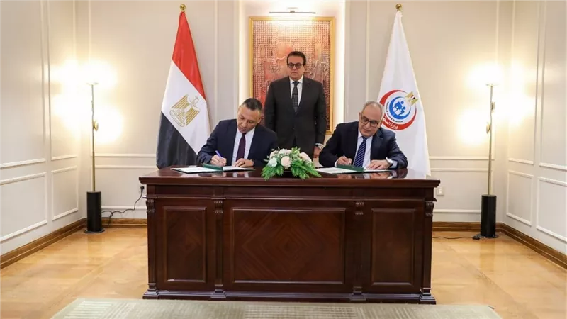وزير الصحة يشهد توقيع بروتوكول تعاون مع «نوفارتس مصر» لتحديث النظام المميكن للقساطر القلبية