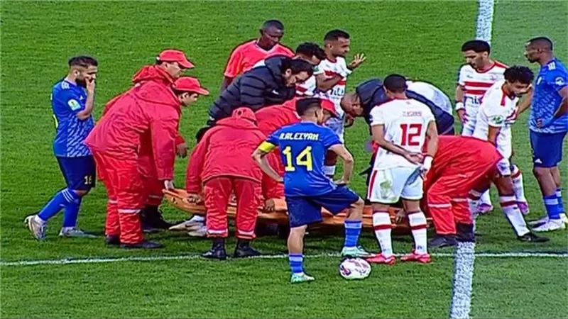 بعد خروجه على نقالة.. طبيب الزمالك يكشف طبيعة إصابة زيزو