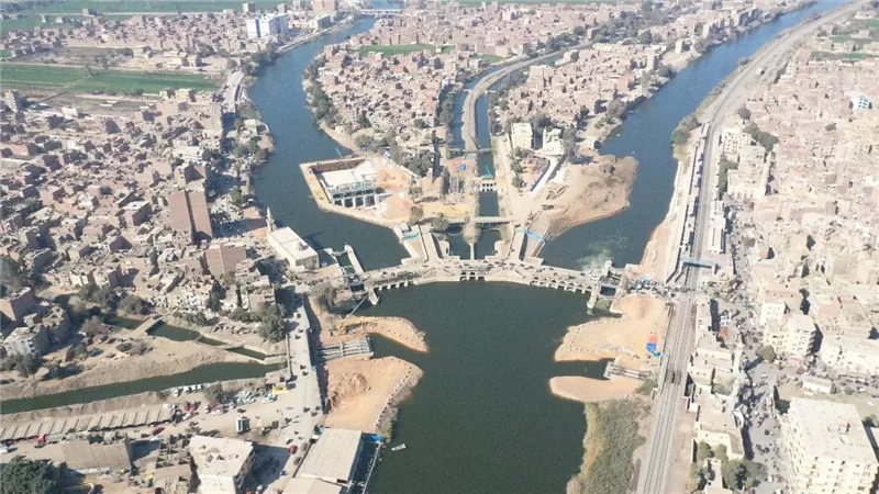 الري: انتهاء أعمال انشاء قنطرة فم بحر يوسف ضمن مشروع مجموعة قناطر ديروط الجديدة