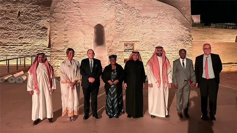 وزير التجارة والصناعة يلتقي مدير عام منظمة التجارة العالمية