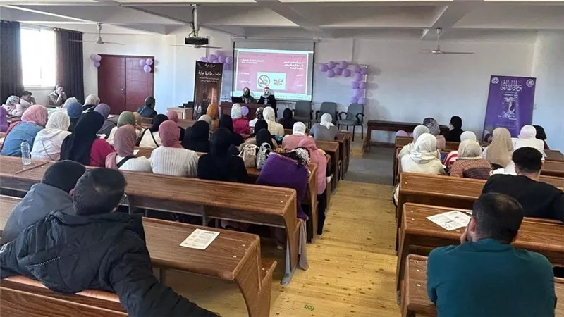 كلية العلاج الطبيعي بالسويس تحتفل باليوم العالمي للمرأة