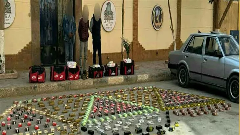 ضبط تشكيل عصابي في السويس وبحوزتهم مخدرات بـ 50 مليون جنيه