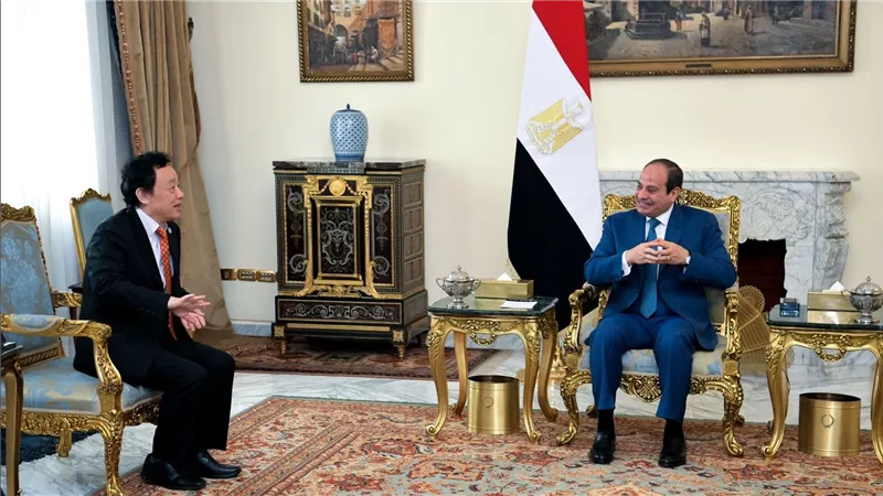 الرئيس السيسى يستقبل مدير عام منظمة الأغذية والزراعة للأمم المتحدة الفاو