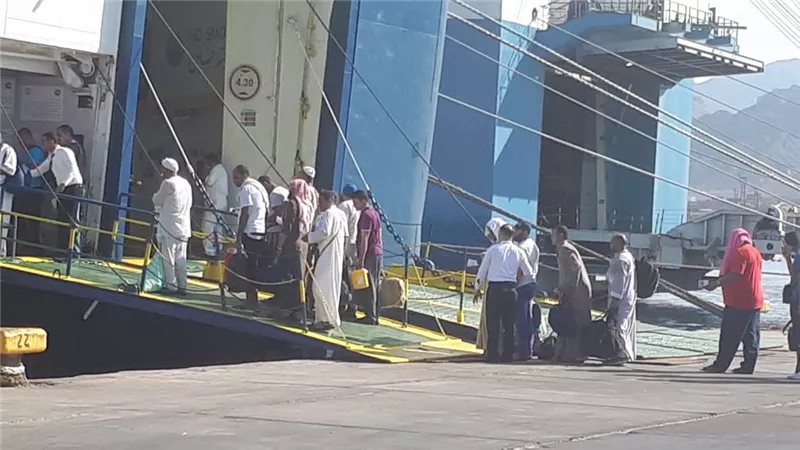   البحر الأحمر: تداول 17 الف طن و 1028 شاحنة بمواني الهيئة