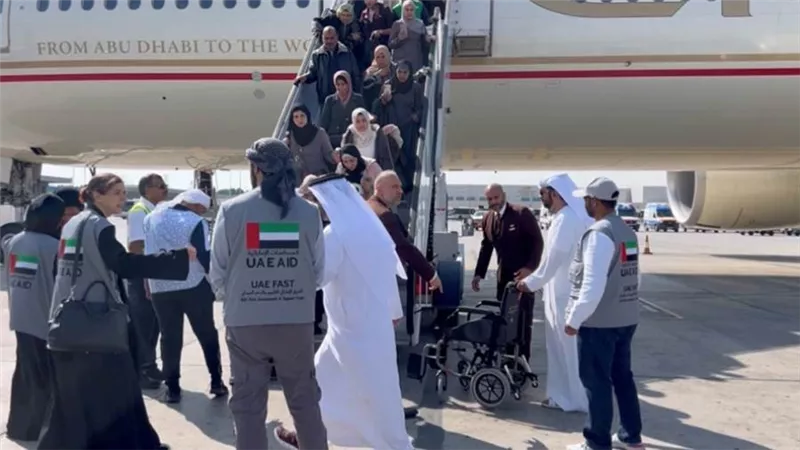 الإمارات تستقبل الدفعة الـ13 من الأطفال الفلسطينيين الجرحى ومرضى السرطان